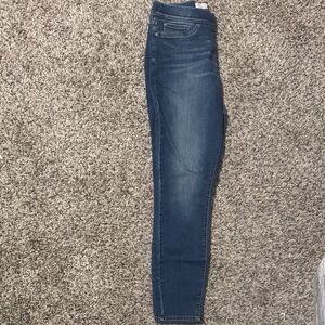 Women's Dark Blue Stretch Skinny Jeans